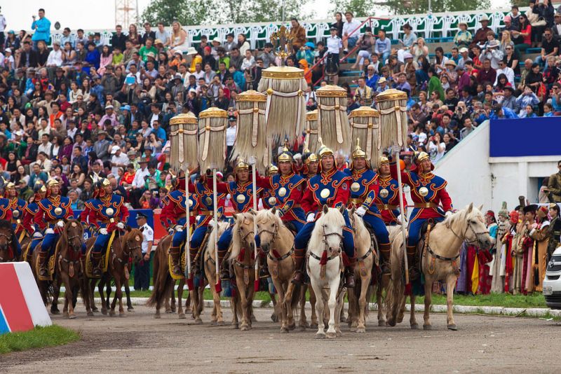 Nét đẹp cổ xưa được tái hiện trong lễ hội Naadam trong tour du lịch Mông Cổ 