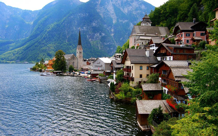 Du lịch Áo đến với Hallstatt 