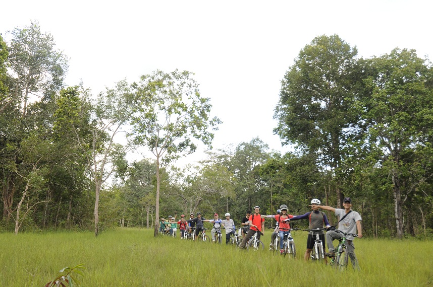 Tour du lịch miền Nam - Tự do khám phá Vườn Quốc gia Lò Gò – Xa Mát bằng xe đạp