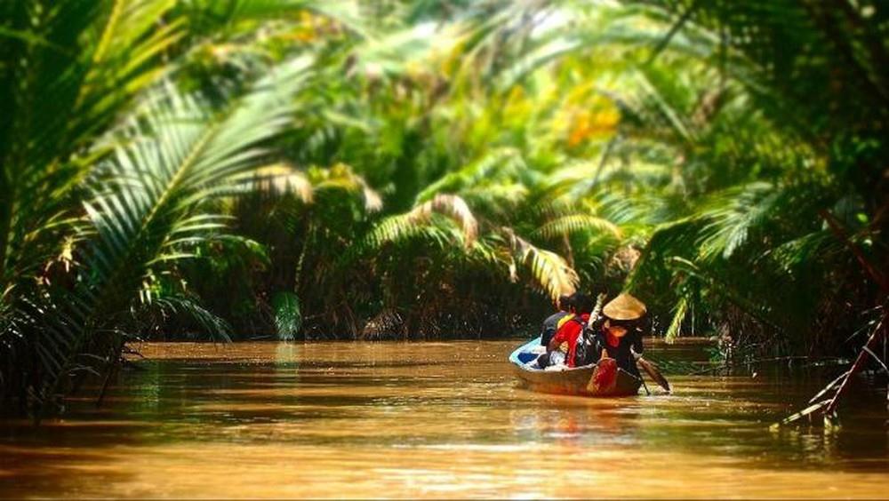 Cù lao Thới Sơn mộng mơ, thanh bình sẽ khiến bao du khách du lịch Tiền Giang phải ngẩn ngơ. tour tiền giang. 